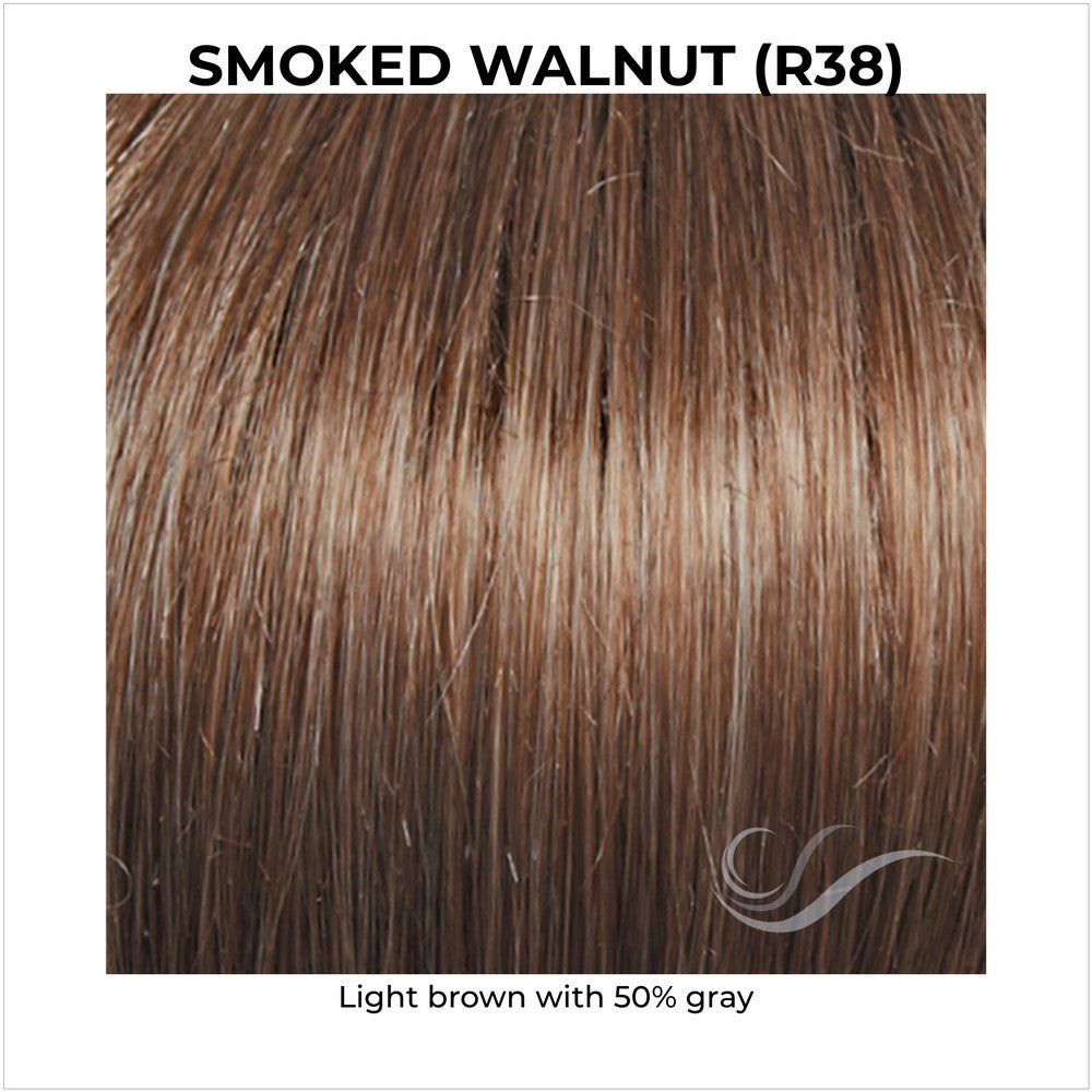 Smoked Walnut (R38)-Light brown with 50% gray