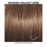 Load image into Gallery viewer, Smoked Walnut (R38)-Light brown with 50% gray
