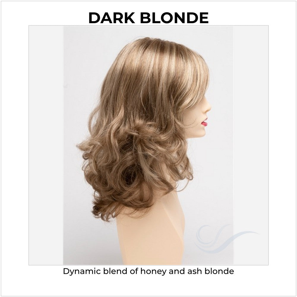Sonia by Envy in Dark Blonde-Dynamic blend of honey and ash blonde