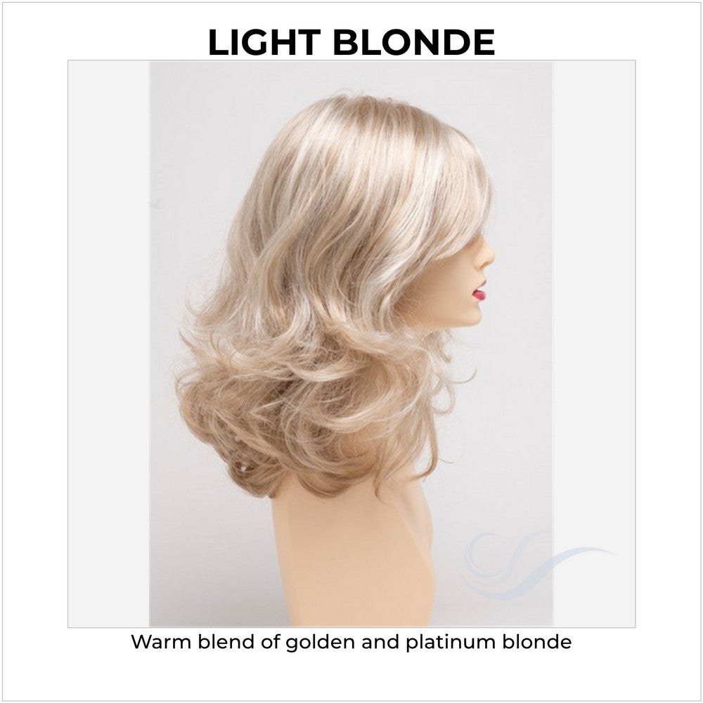 Sonia by Envy in Light Blonde-Warm blend of golden and platinum blonde