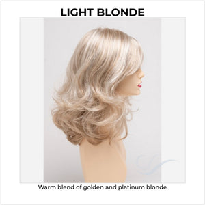 Sonia by Envy in Light Blonde-Warm blend of golden and platinum blonde