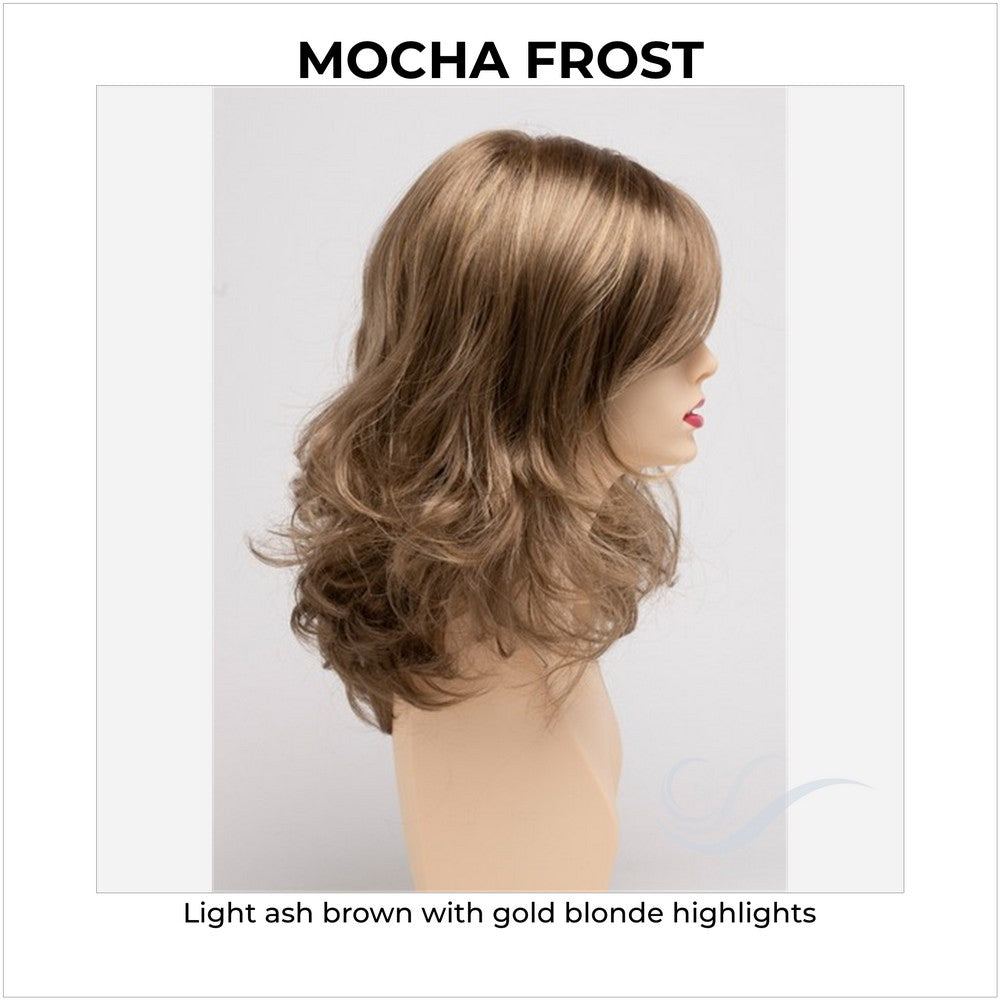 Sonia by Envy in Mocha Frost-Light ash brown with gold blonde highlights