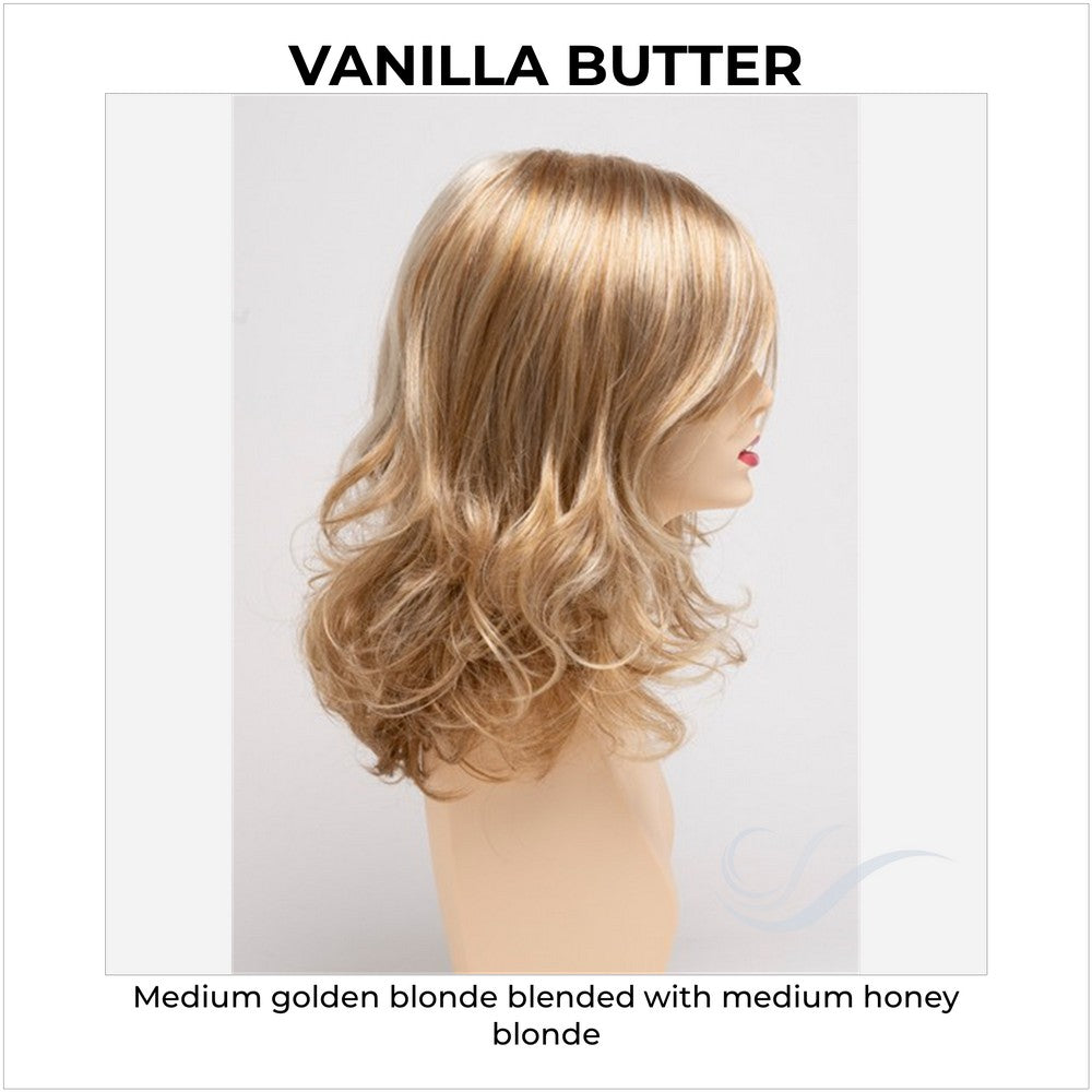 Sonia by Envy in Vanilla Butter-Medium golden blonde blended with medium honey blonde