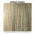 Load image into Gallery viewer, Spring Honey-Honey blonde and gold platinum blonde 50/50 blend
