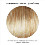 Load image into Gallery viewer, SS Buttered Biscuit (GL16/27SS)-Dark ash blonde and honey blonde blend with medium brown roots
