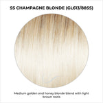 Load image into Gallery viewer, SS Champagne Blonde (GL613/88SS)-Medium golden and honey blonde blend with light brown roots
