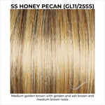 Load image into Gallery viewer, SS Honey Pecan (GL11/25Ss)-Medium golden brown with golden and ash brown and medium brown roots
