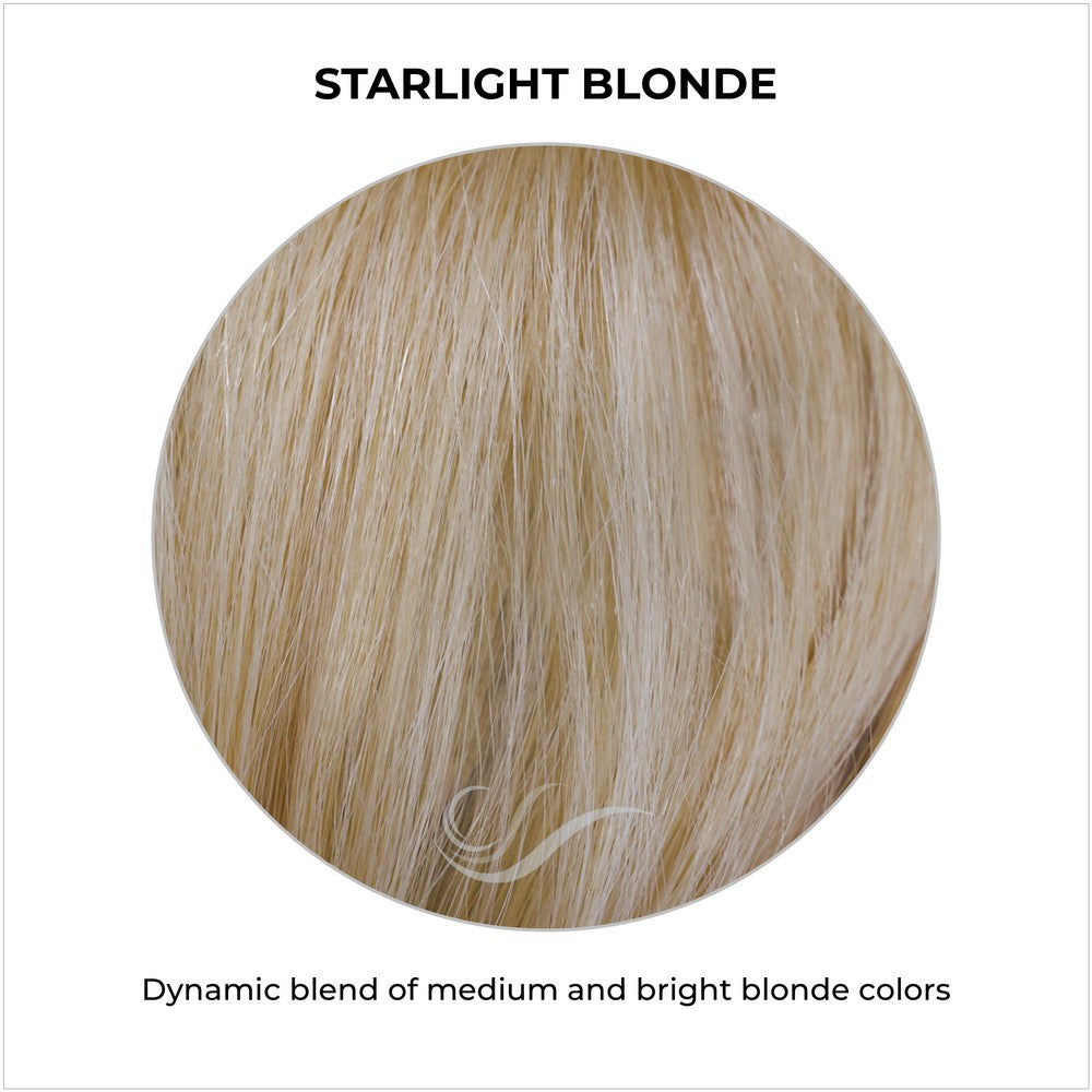 Starlight Blonde-Dynamic blend of medium and bright blonde colors