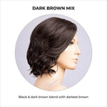 Load image into Gallery viewer, Stella by Ellen Wille in Dark Brown Mix-Black &amp; dark brown blend with darkest brown
