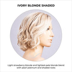 Load image into Gallery viewer, Stella by Ellen Wille in Ivory Blonde Shaded-Light strawberry blonde and lightest pale blonde blend with pearl platinum and shaded roots
