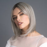 Load image into Gallery viewer, High Heat Mid Straight Topper by Alexander Couture in Silver Brown-MR Image 1
