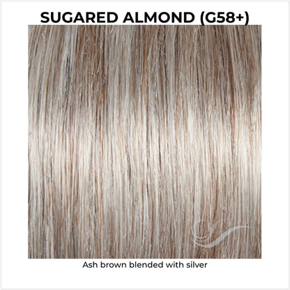 Sugared Almond (G58+)-Ash brown blended with silver