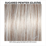 Load image into Gallery viewer, Sugared Pewter (GL51/56)-80% silvery gray blended with 20% brown
