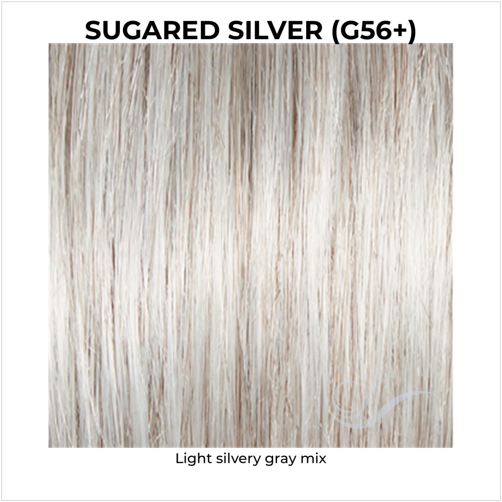 Sugared Silver (G56+)-Light silvery gray mix