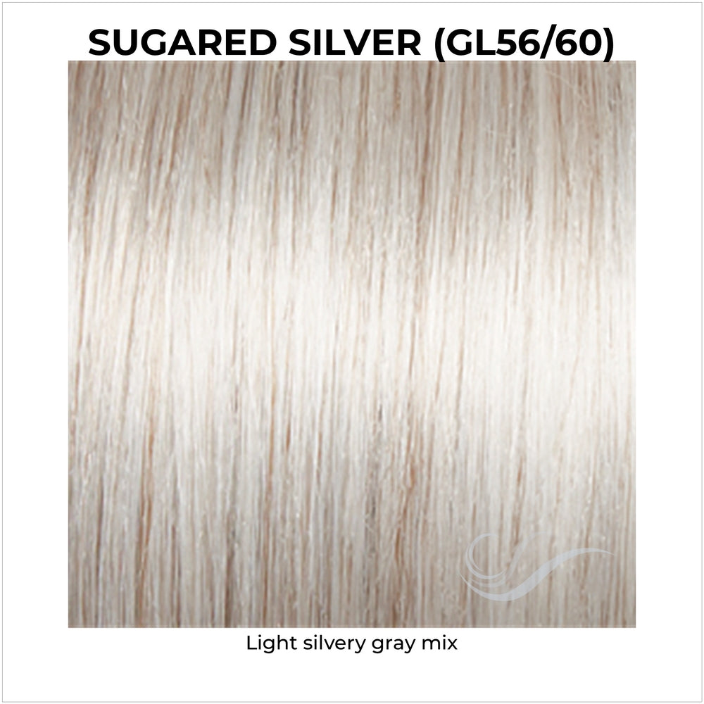 Sugared Silver (GL56/60)-Light silvery gray mix