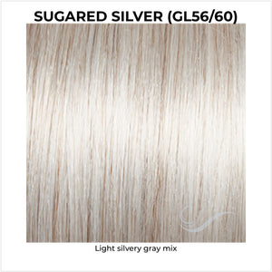 Sugared Silver (GL56/60)-Light silvery gray mix
