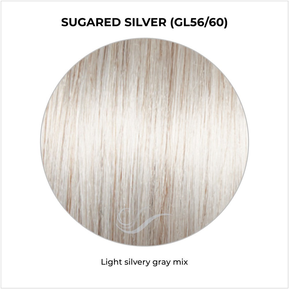 Sugared Silver (GL56/60)-Light silvery gray mix