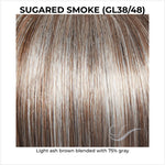 Load image into Gallery viewer, Sugared Smoke (GL38/48)-Light ash brown blended with 75% gray
