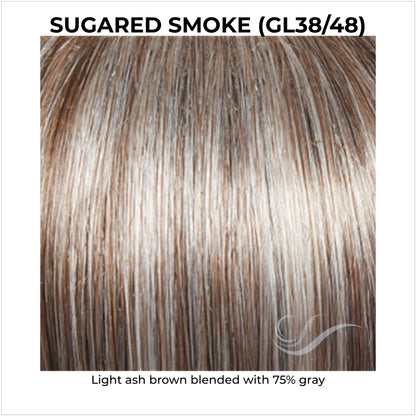 Sugared Smoke (GL38/48)-Light ash brown blended with 75% gray