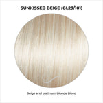 Load image into Gallery viewer, Sunkissed Beige (GL23/101)-Beige and platinum blonde blend
