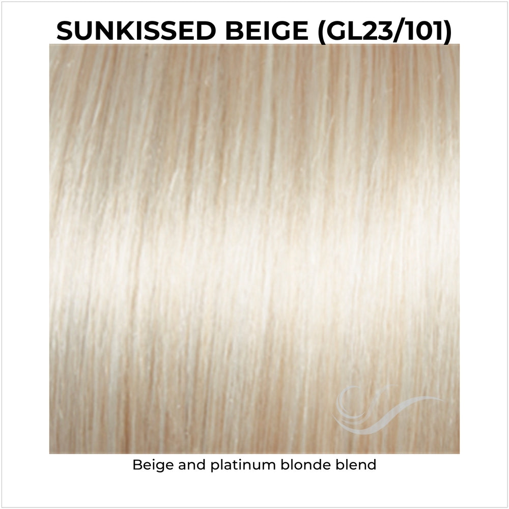 Sunkissed Beige (GL23/101)-Beige and platinum blonde blend