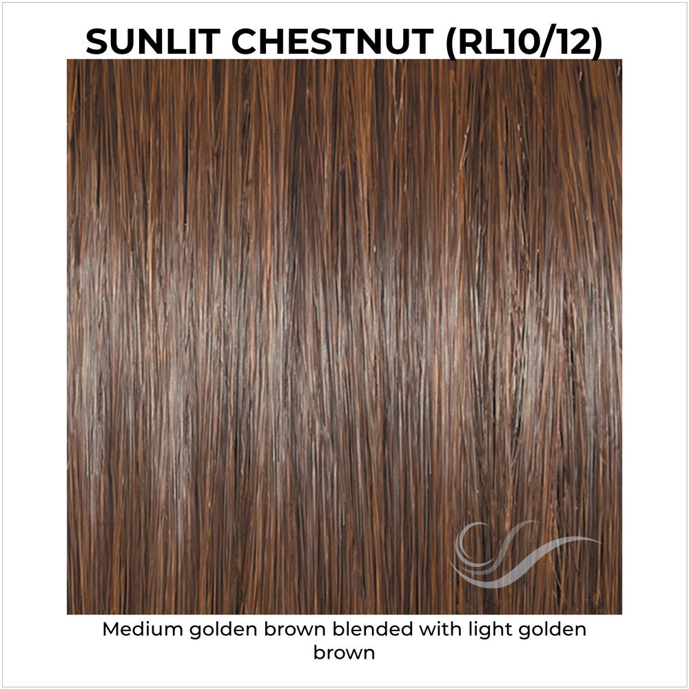 Sunlit Chestnut (RL10/12)-Medium golden brown blended with light golden brown