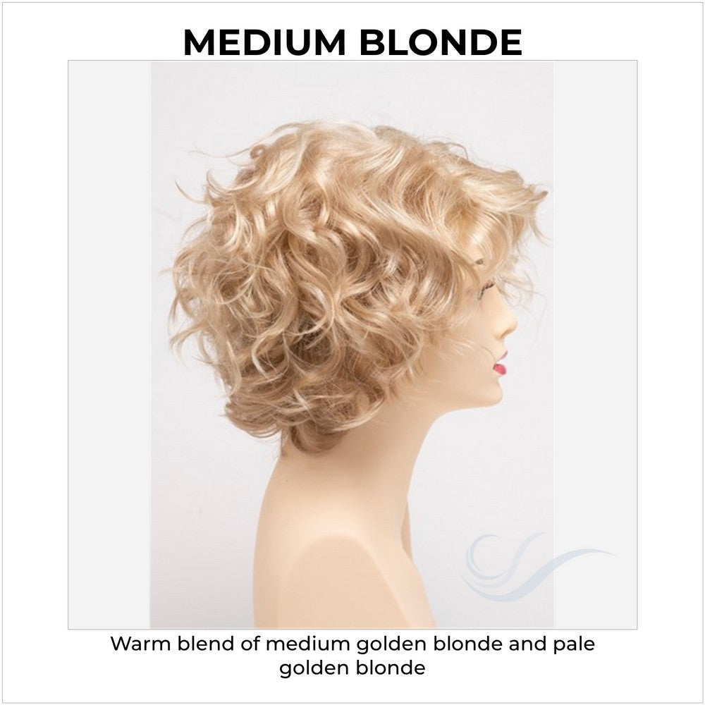 Suzi by Envy in Medium Blonde-Warm blend of medium golden blonde and pale golden blonde