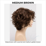 Load image into Gallery viewer, Suzi by Envy in Medium Brown-Deep brown with caramel and medium golden brown
