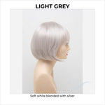 Load image into Gallery viewer, Tandi By Envy in Light Grey-Soft white blended with silver
