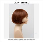 Load image into Gallery viewer, Tandi By Envy in Lighter Red-Blend of auburn, copper, and warm blonde
