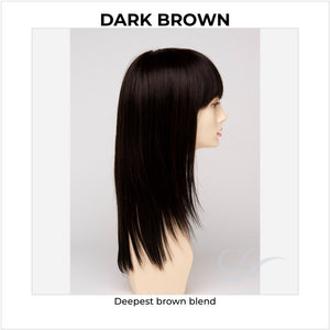 Taryn By Envy in Dark Brown-Deepest brown blend