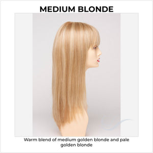 Taryn By Envy in Medium Blonde-Warm blend of medium golden blonde and pale golden blonde