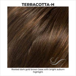 Load image into Gallery viewer, Terracotta-H-Rooted dark gold brown base with bright auburn highlight
