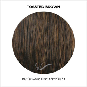 Toasted Brown-Dark brown and light brown blend