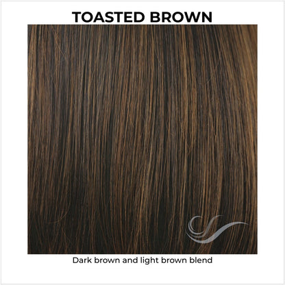 Toasted Brown-Dark brown and light brown blend