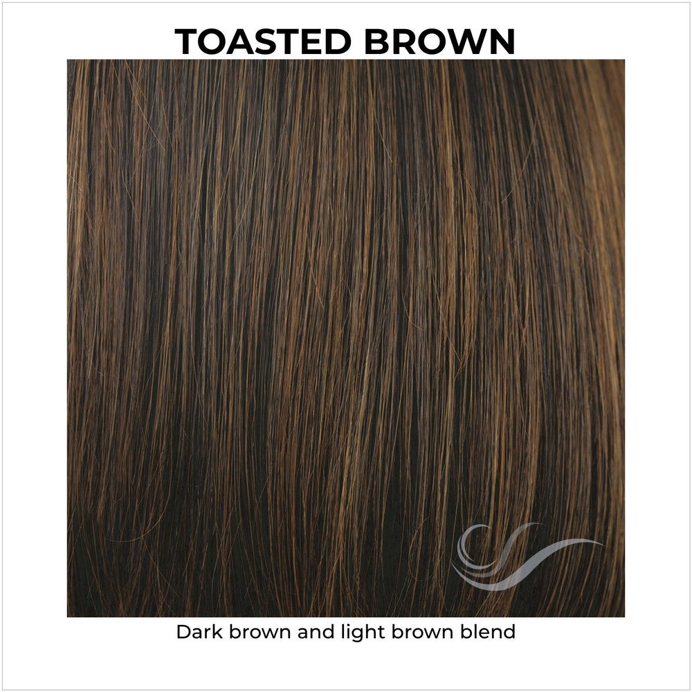 Toasted Brown-Dark brown and light brown blend