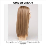 Load image into Gallery viewer, Veronica By Envy in Ginger Cream-Dark golden and ash blondes with pale ash blonde highlights

