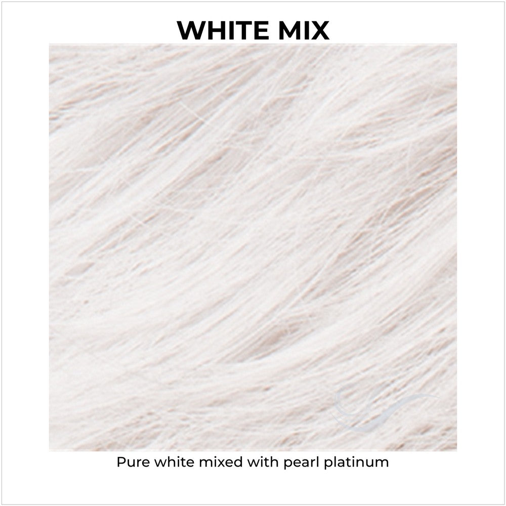 White Mix-Pure white mixed with pearl platinum