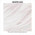Load image into Gallery viewer, White Mix-Pure white mixed with pearl platinum
