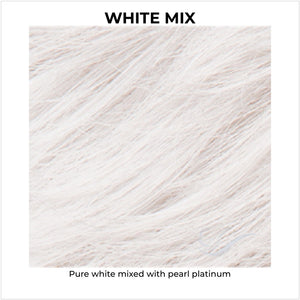 White Mix-Pure white mixed with pearl platinum