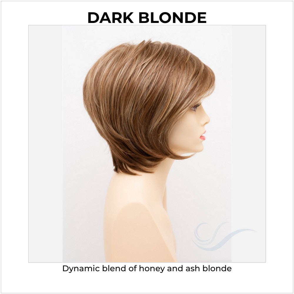 Whitney By Envy in Dark Blonde-Dynamic blend of honey and ash blonde