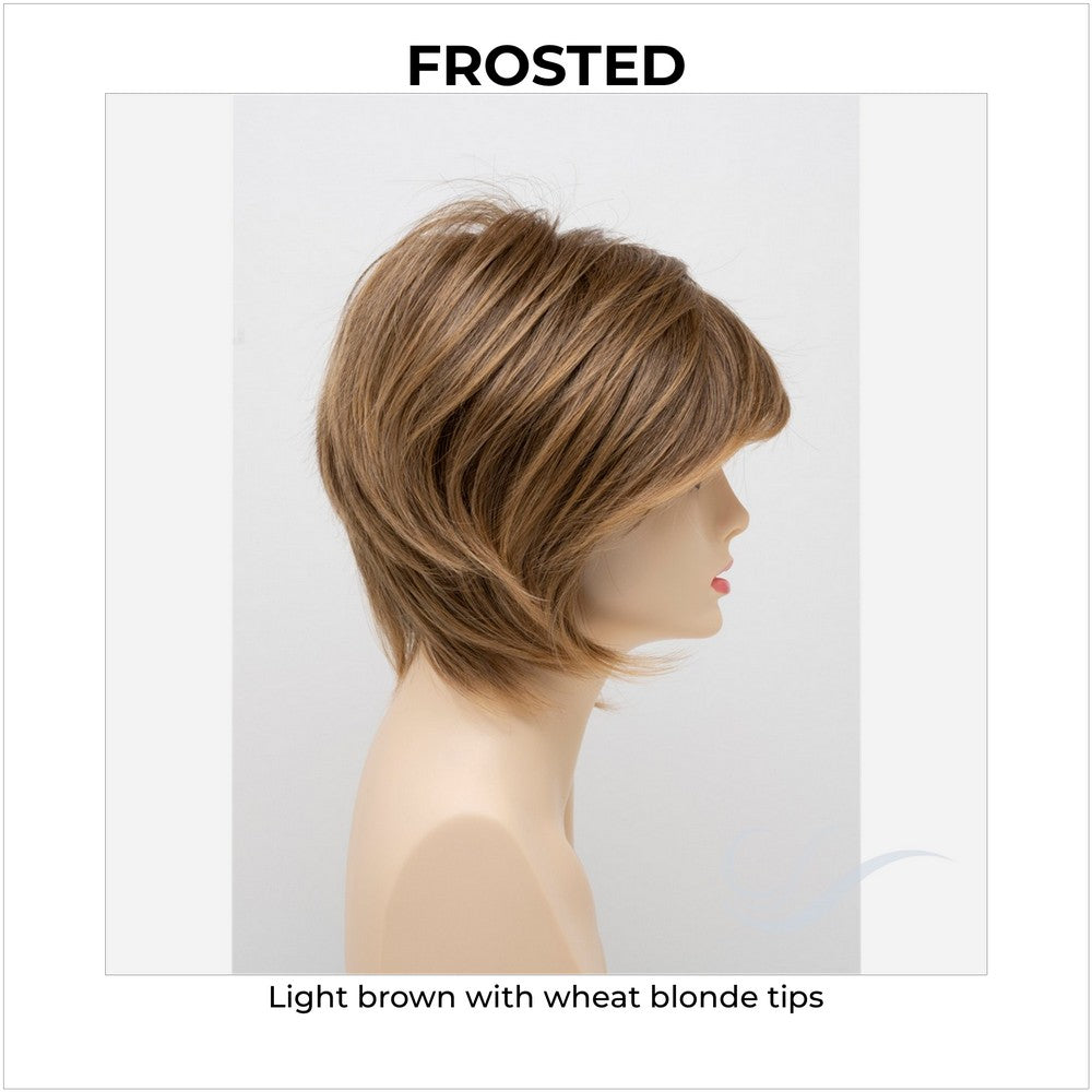 Whitney By Envy in Frosted-Light brown with wheat blonde tips