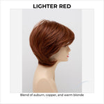 Load image into Gallery viewer, Whitney By Envy in Lighter Red-Blend of auburn, copper, and warm blonde
