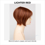 Load image into Gallery viewer, Yuri By Envy in Lighter Red-Blend of auburn, copper, and warm blonde
