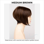 Load image into Gallery viewer, Yuri By Envy in Medium Brown-Deep brown with caramel and medium golden brown
