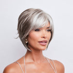 Load image into Gallery viewer, Zeal by Noriko wig in Sandy Silver Image 3

