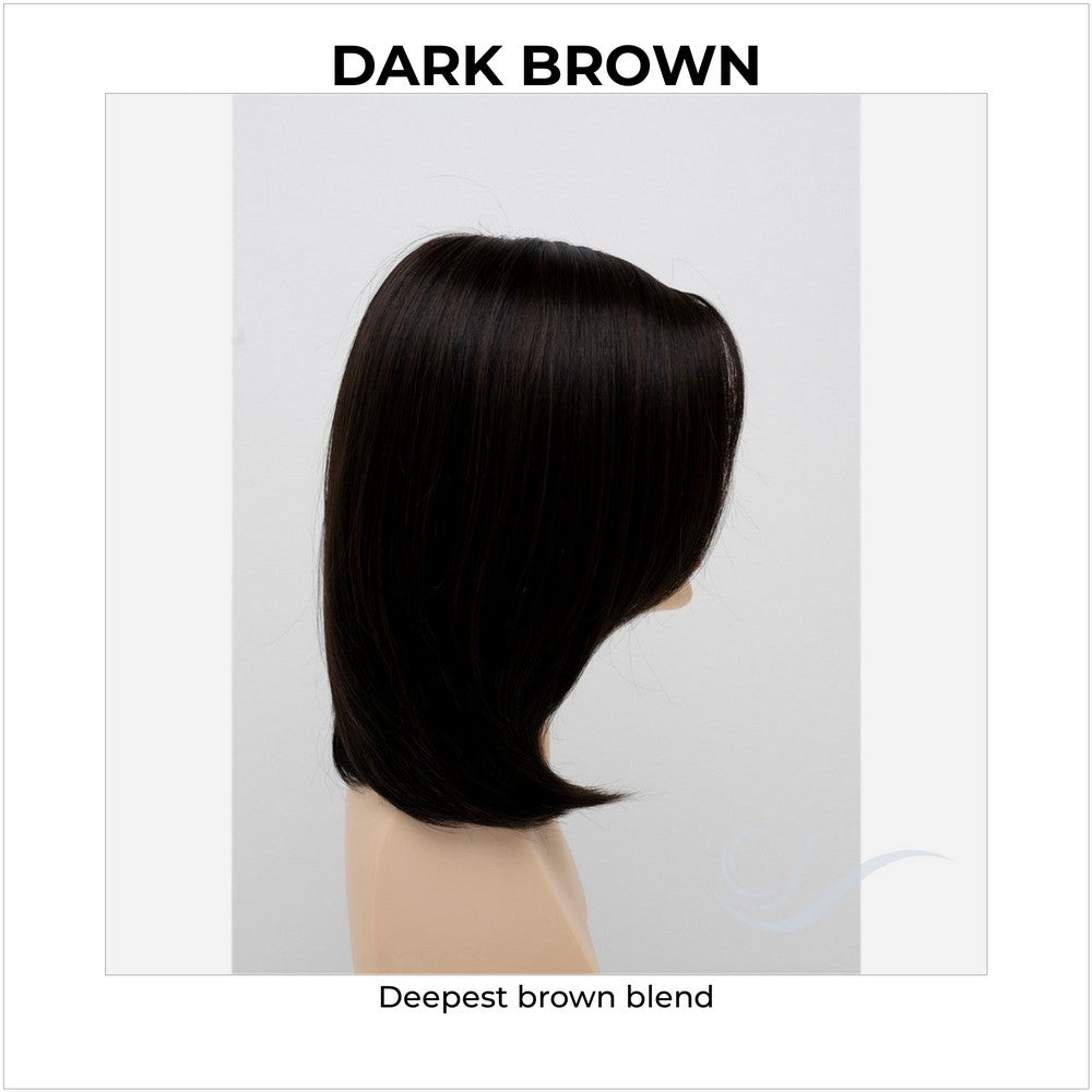 Zoey By Envy in Dark Brown-Deepest brown blend