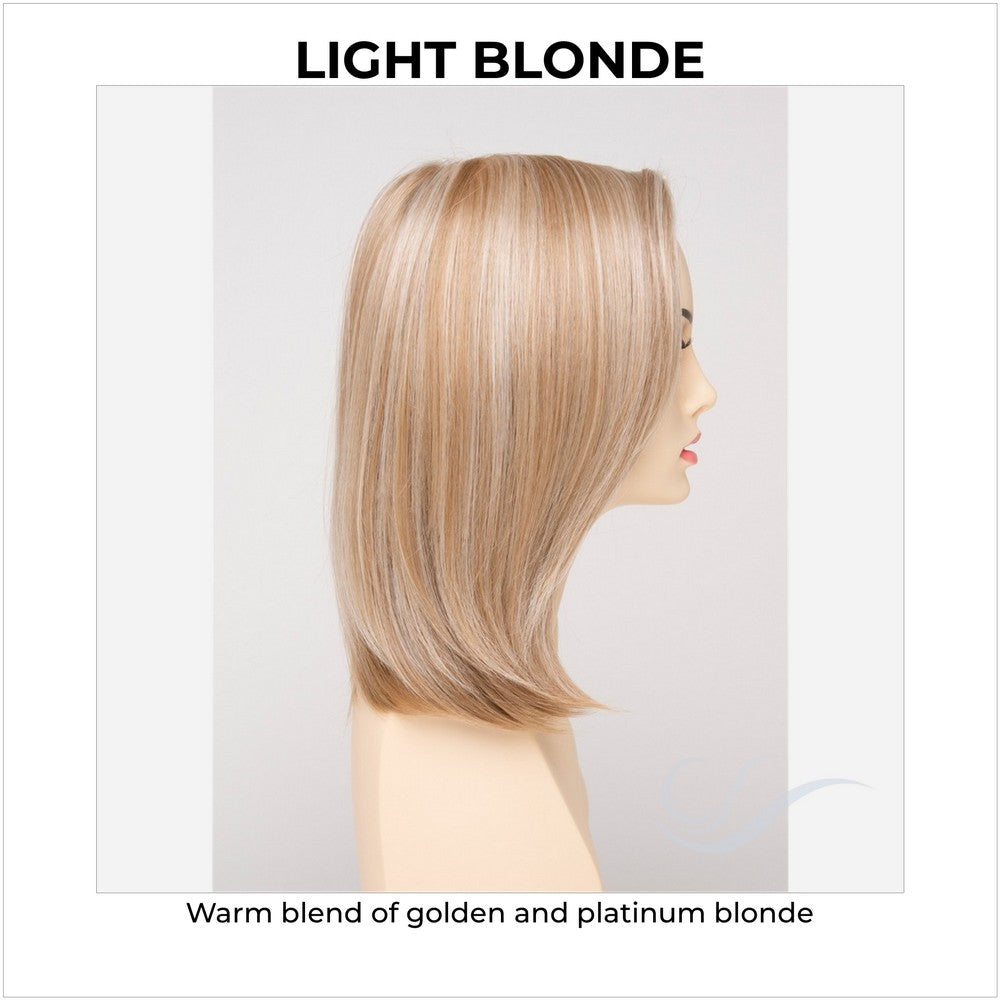 Zoey By Envy in Light Blonde-Warm blend of golden and platinum blonde
