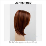 Load image into Gallery viewer, Zoey By Envy in Lighter Red-Blend of auburn, copper, and warm blonde
